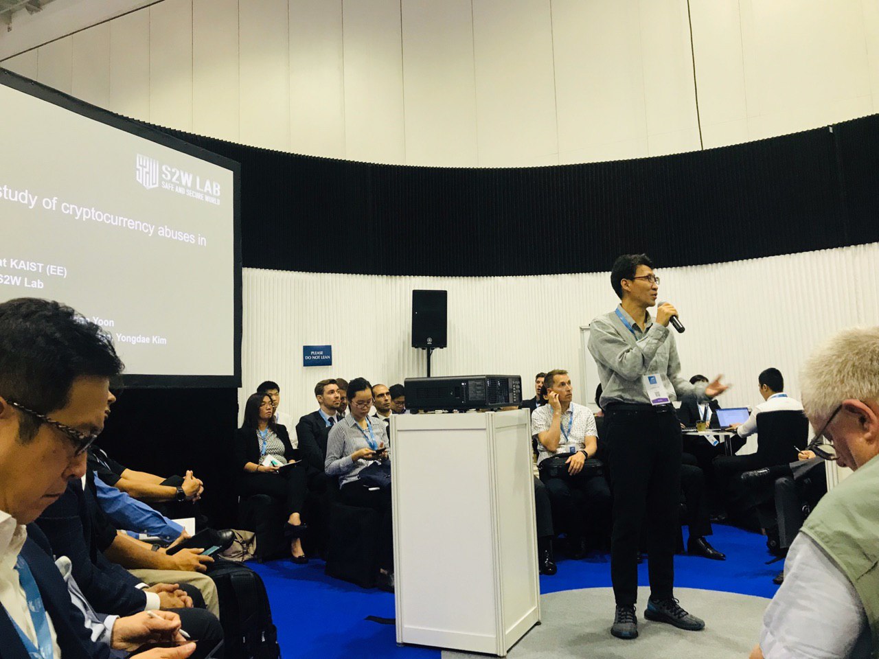 Talk at Interpol World 2019